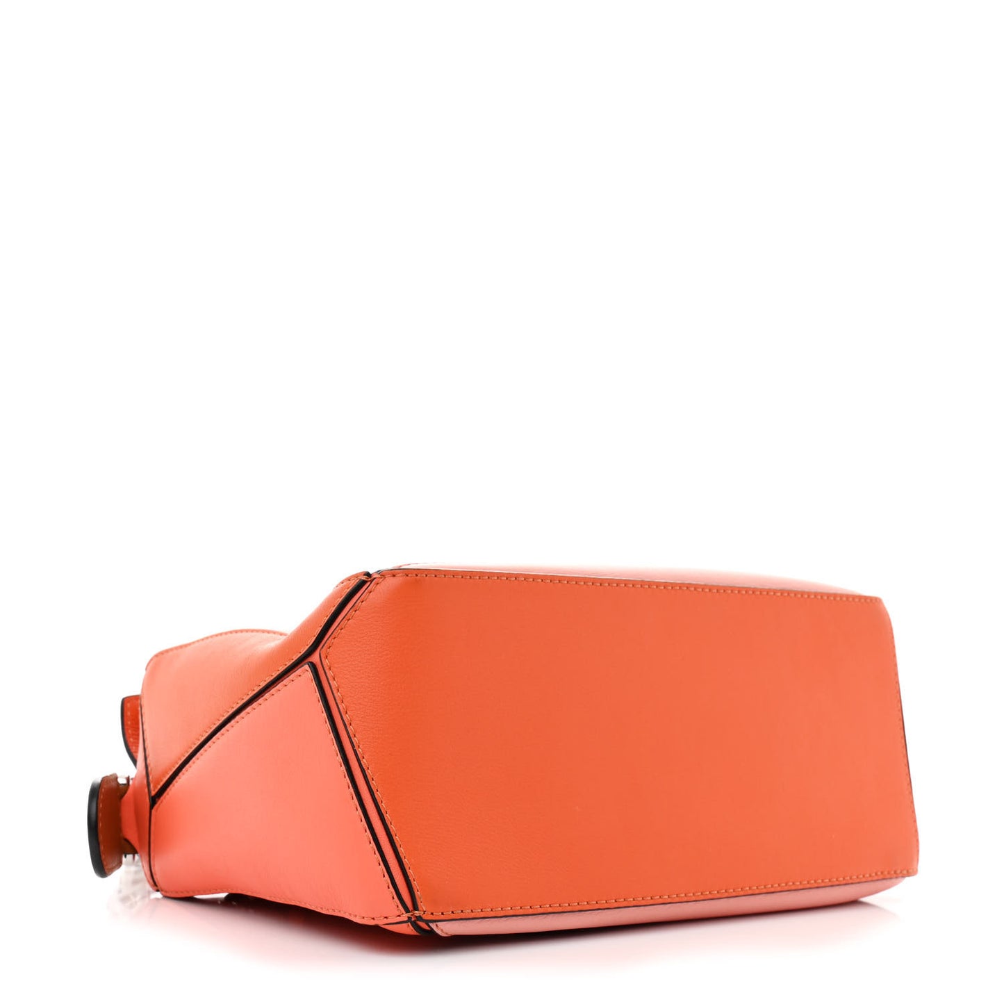 Calfskin Small Puzzle Bag Orange Tan Pink