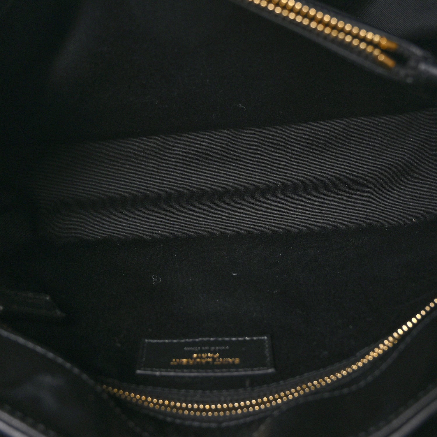Saint Laurent SAINT LAURENT Calfskin Y Quilted Monogram Medium Loulou Chain Satchel Black 6 of 11