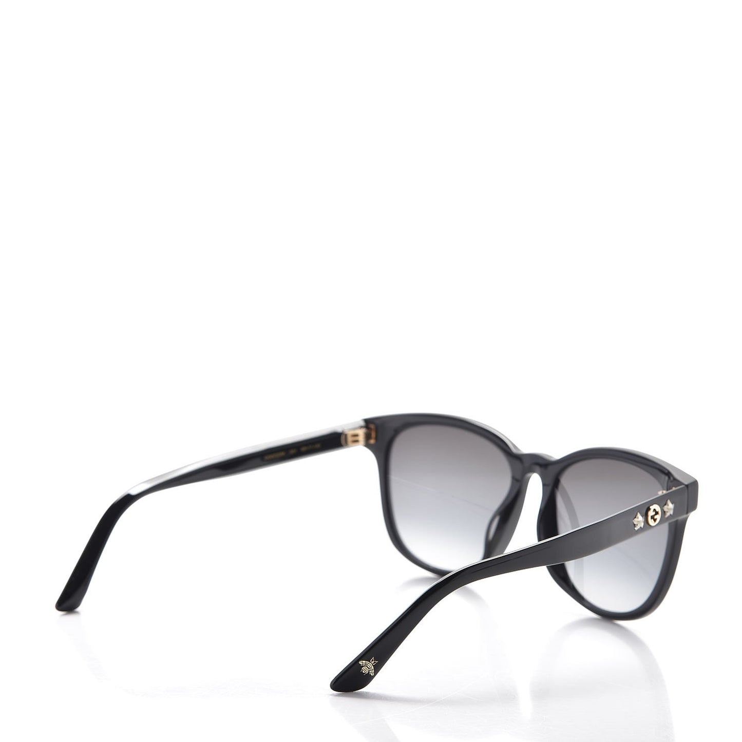 Round Frame Star Sunglasses GG0232SK Black