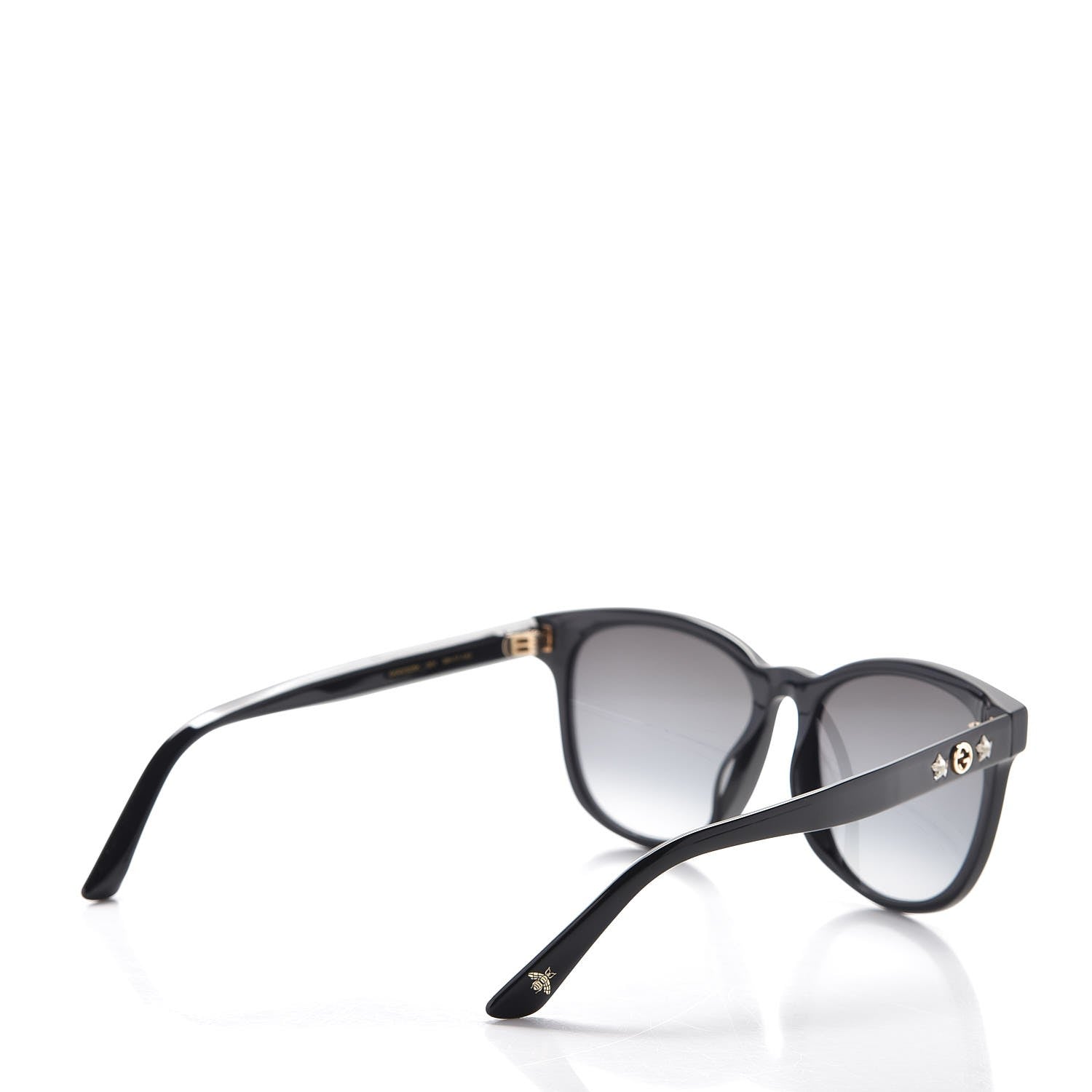 Gucci Round Frame Star Sunglasses GG0232SK Black 5 of 8