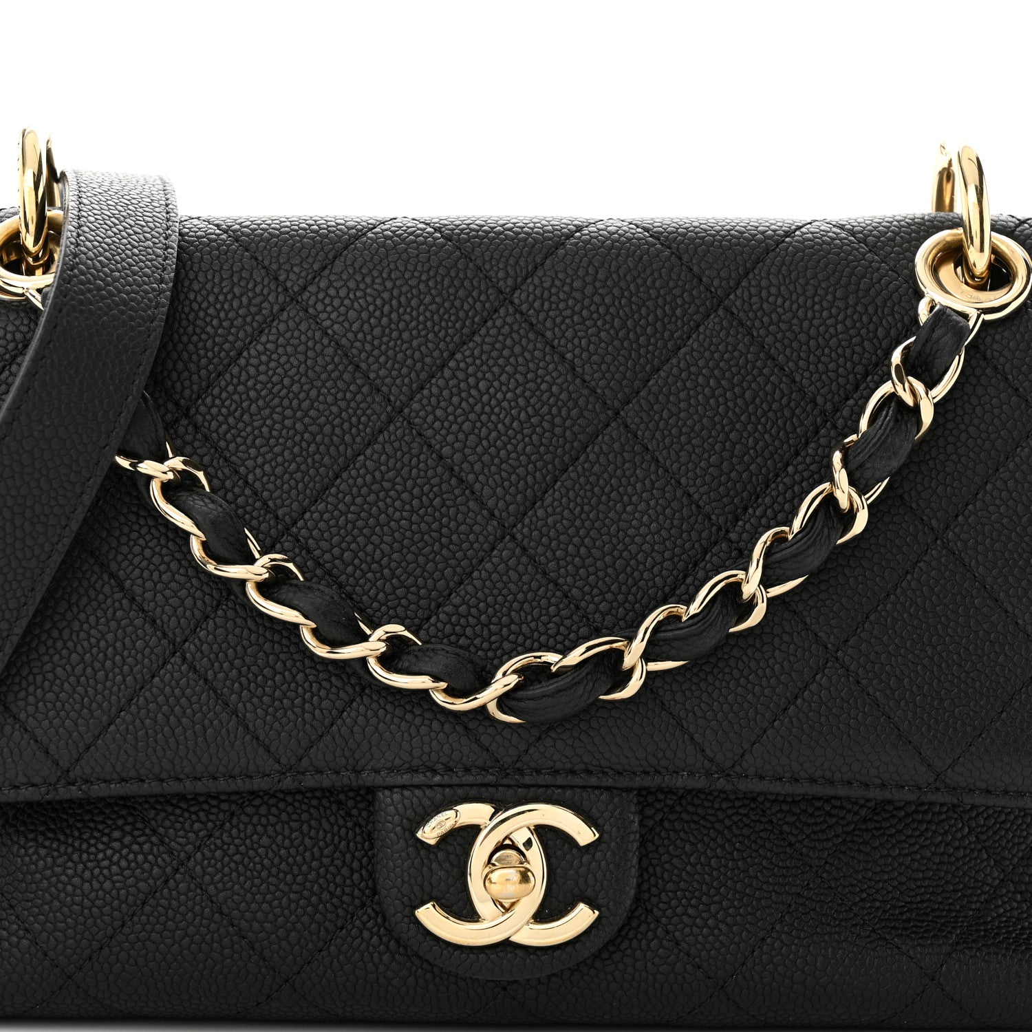 Chanel Caviar Quilted City Walk Flap Black 8 of 13