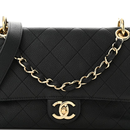 Chanel Caviar Quilted City Walk Flap Black 8 of 13