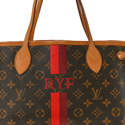 Louis Vuitton Monogram My LV Heritage Neverfull PM Bordeaux Rouge 7 of 10