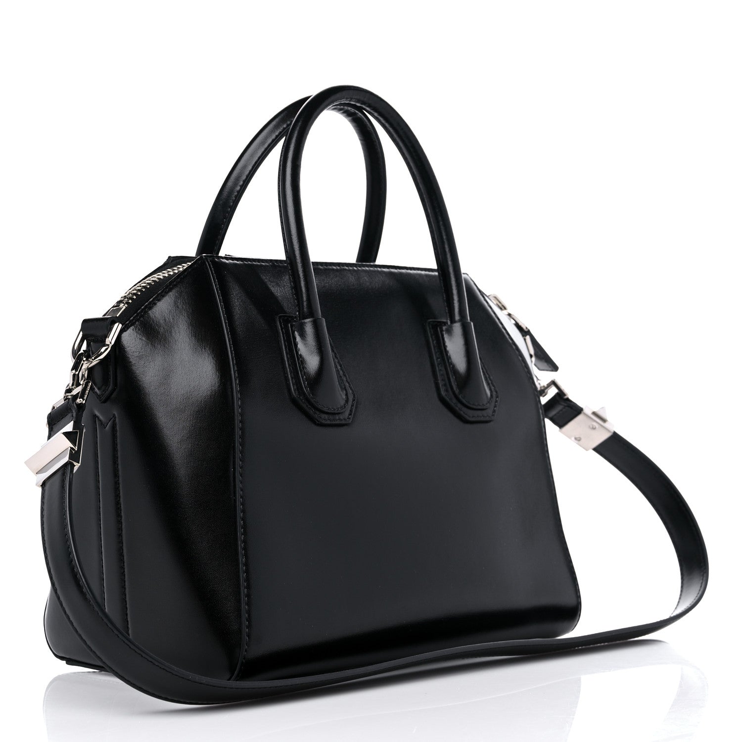 Givenchy Shiny Lord Calfskin Small Antigona Black 3 of 10