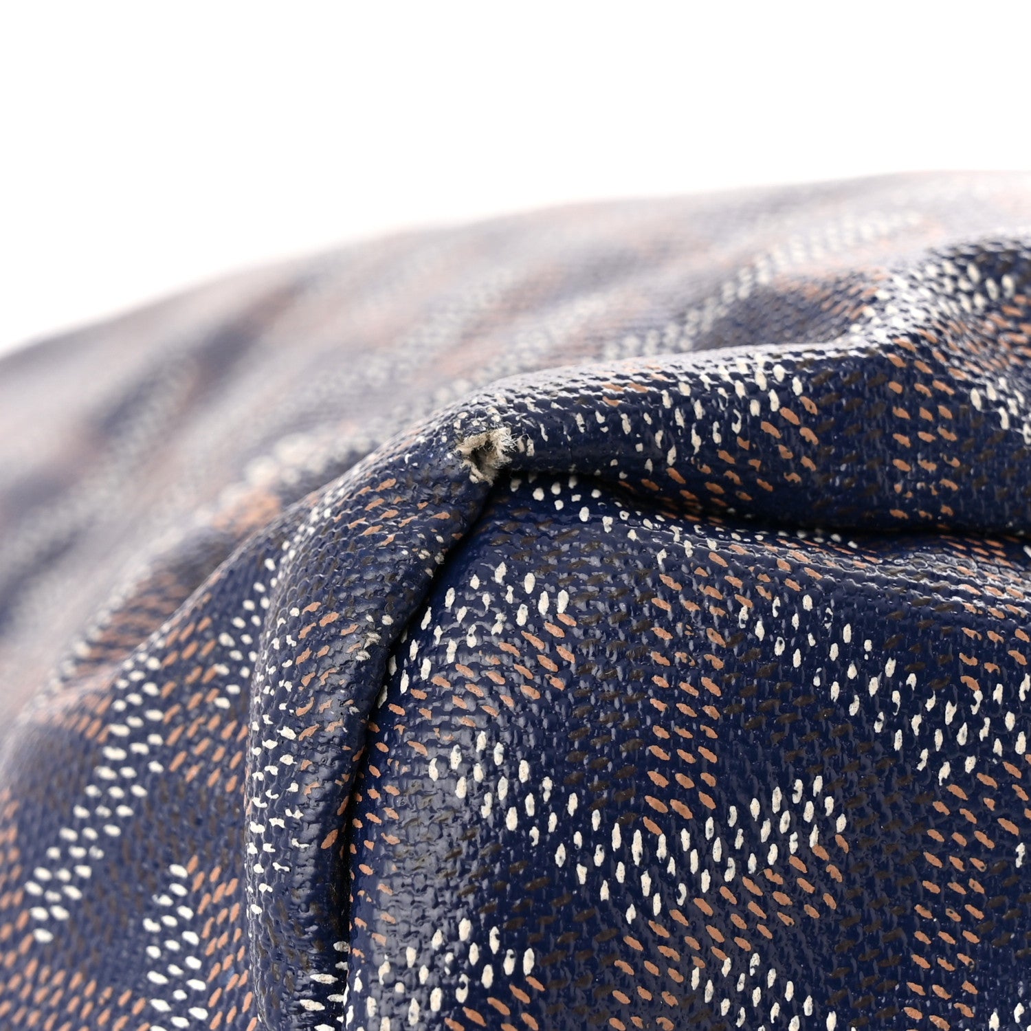 Goyard Goyardine Fidji Zip Hobo Navy 12 of 15