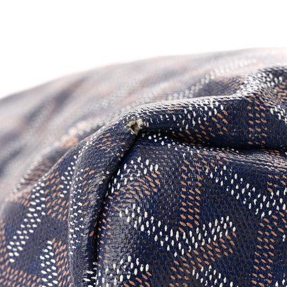 Goyard Goyardine Fidji Zip Hobo Navy 12 of 15