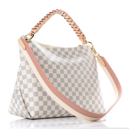 Louis Vuitton Damier Azur Beaubourg Hobo MM 2 of 10
