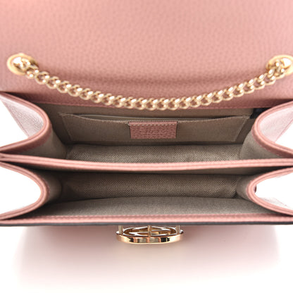 Gucci Dollar Calfskin Small Interlocking G Shoulder Bag Soft Pink 5 of 11