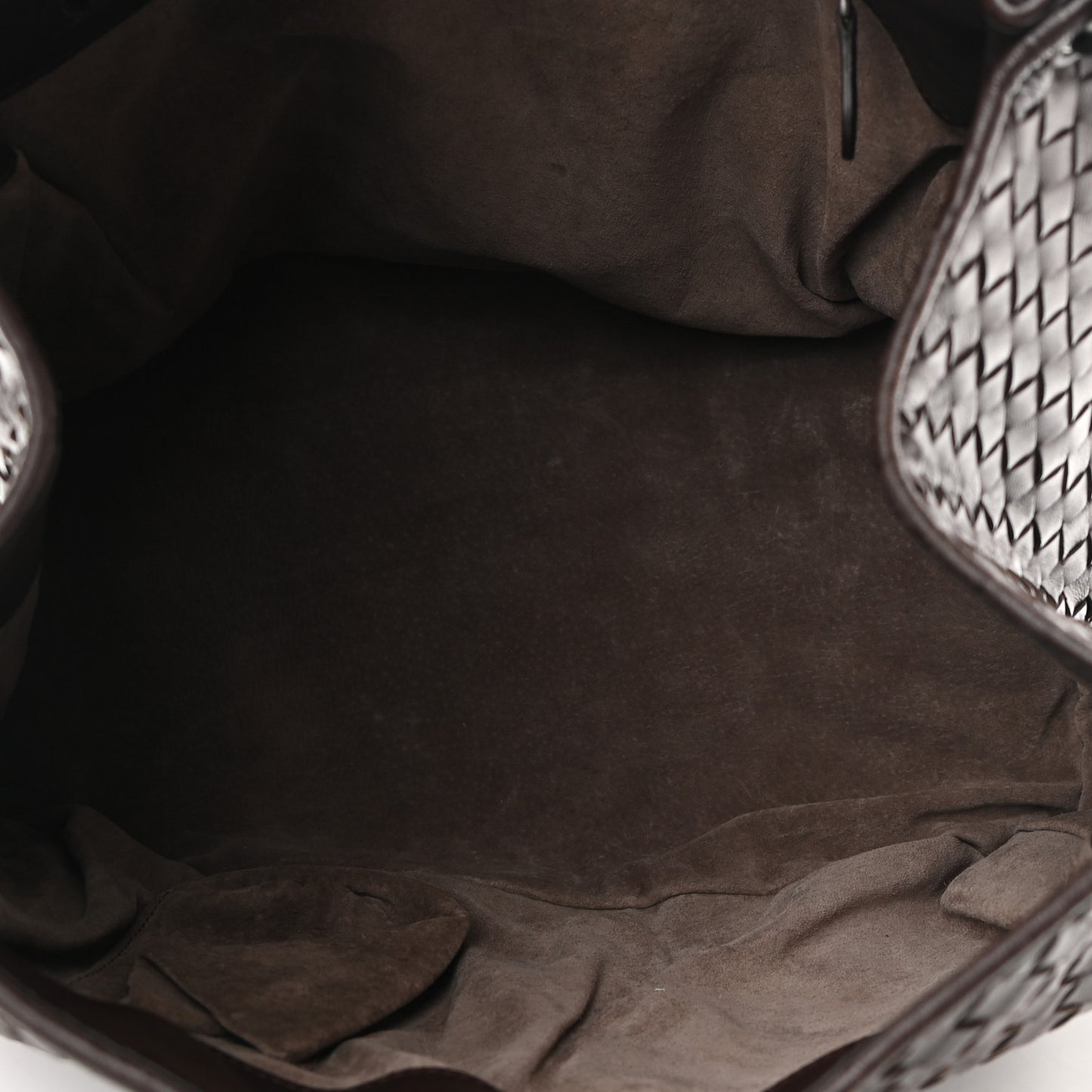 Nappa Intrecciato Parachute Bag Ebano