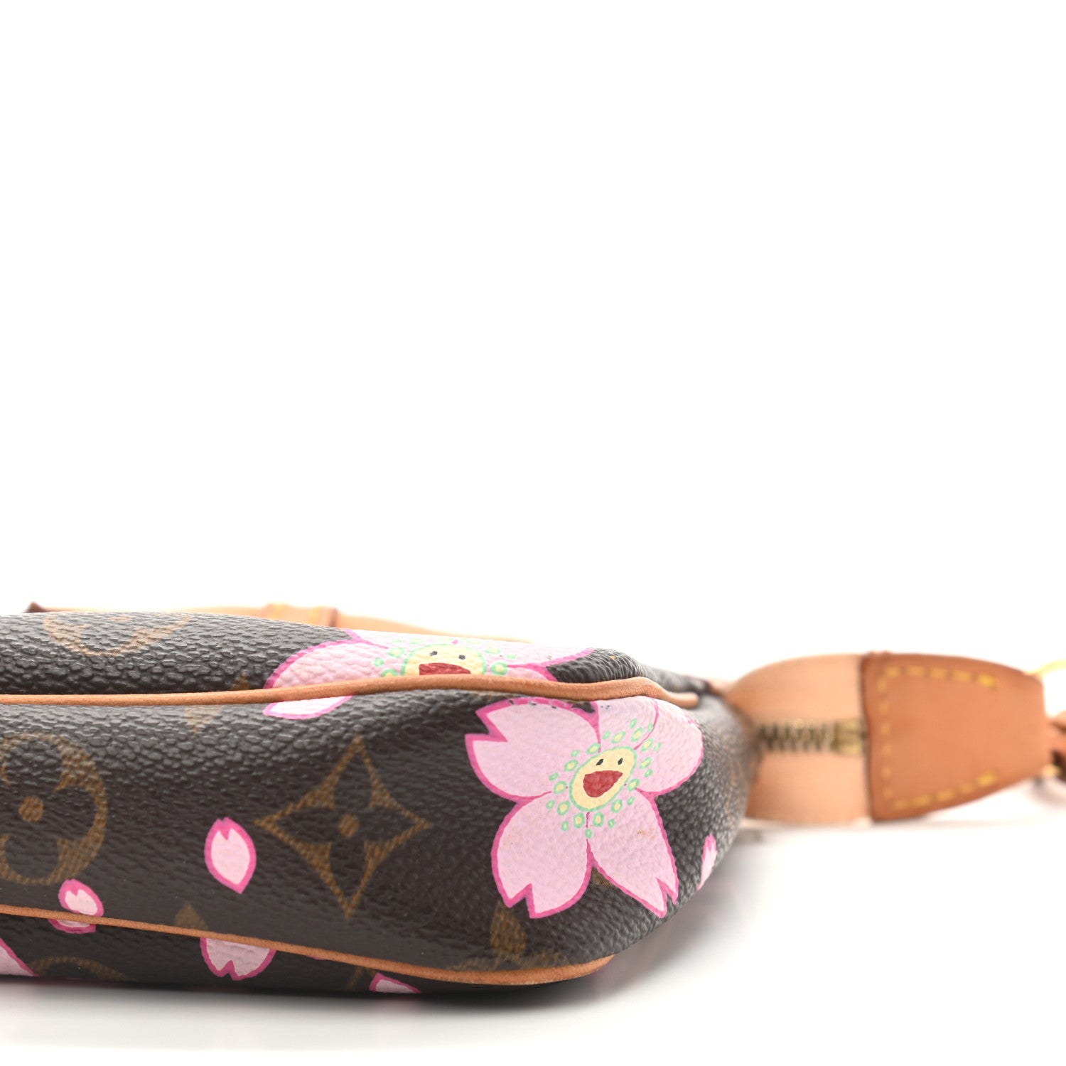 Louis Vuitton Monogram Cherry Blossom Pochette Accessories Brown 6 of 9