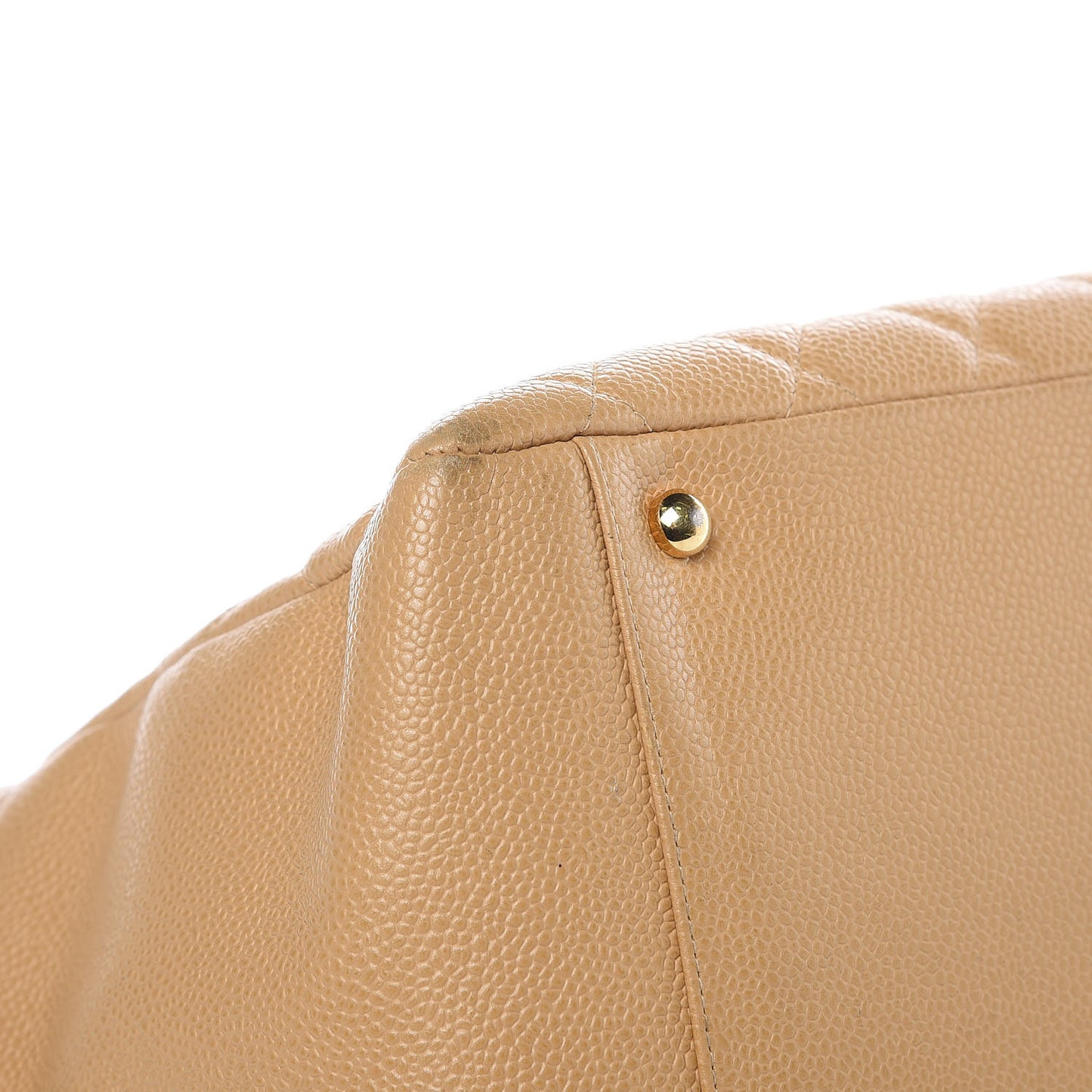 Caviar Quilted Petit Timeless Tote PTT Beige