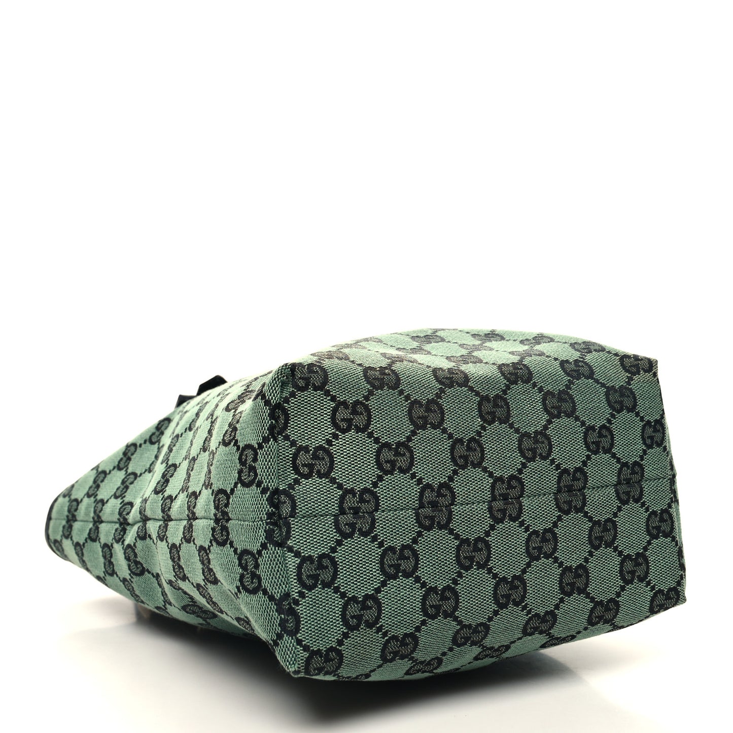 Monogram Tote Bag Green