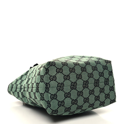 Gucci Monogram Tote Bag Green 4 of 10