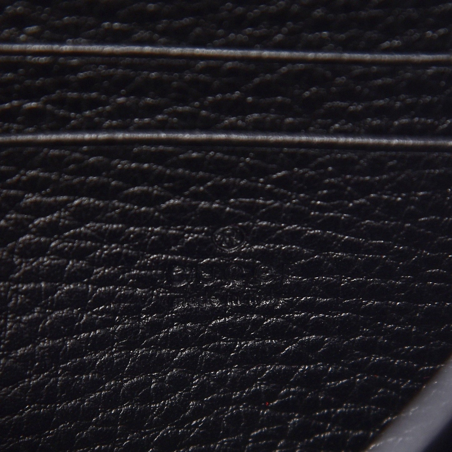 Calfskin Mini Dionysus Chain Wallet Black