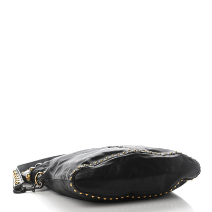 Gucci Calfskin Large Babouska Tote Black 4 of 9