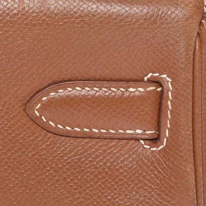 Hermes Courchevel Kelly Retourne 32 Gold 30 of 34