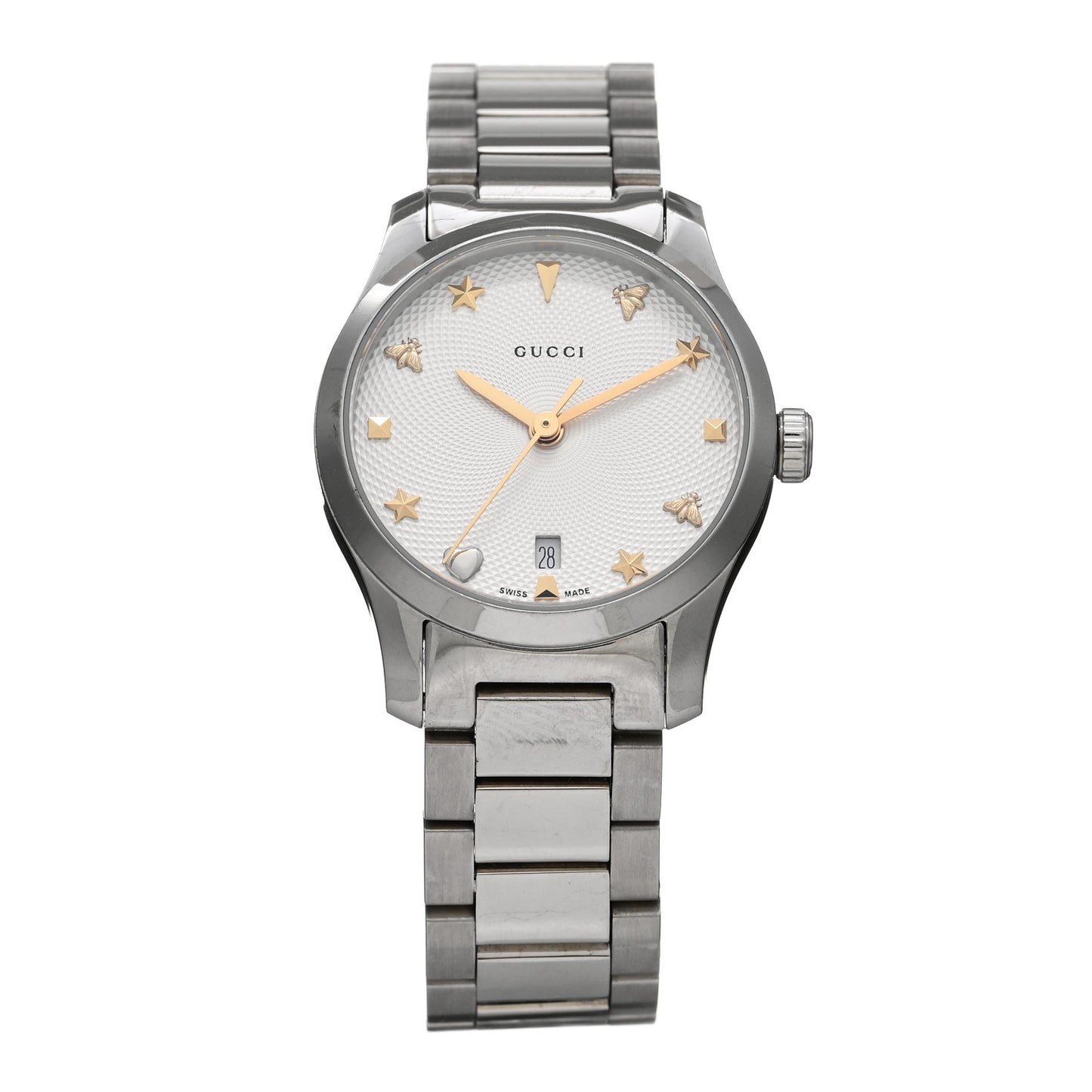 Stainless Steel 27mm G-Timeless Charm Quartz Watch