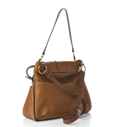 Chloe Grained Lambskin Medium Lexa Shoulder Bag Mustard Brown 4 of 10