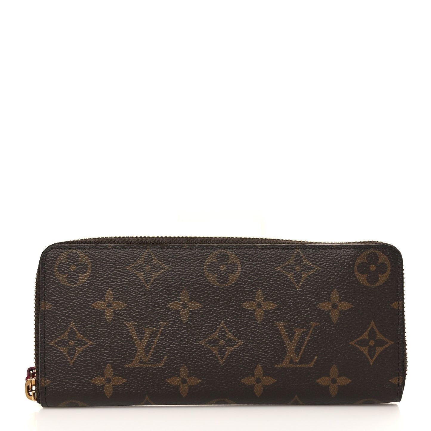 Monogram Clemence Wallet Fuchsia