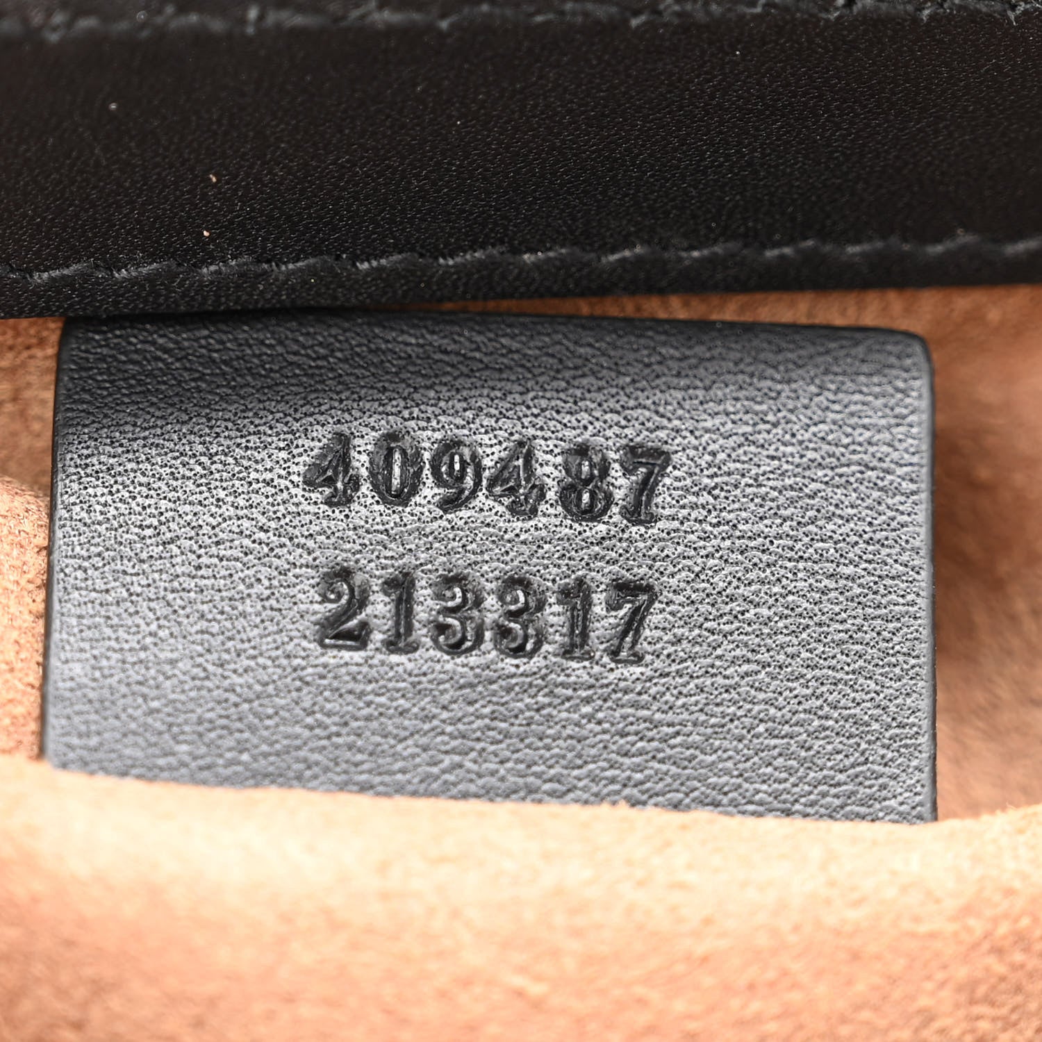 Gucci GG Supreme Monogram Calfskin Small Padlock Shoulder Bag Beige Black Cuir 7 of 10