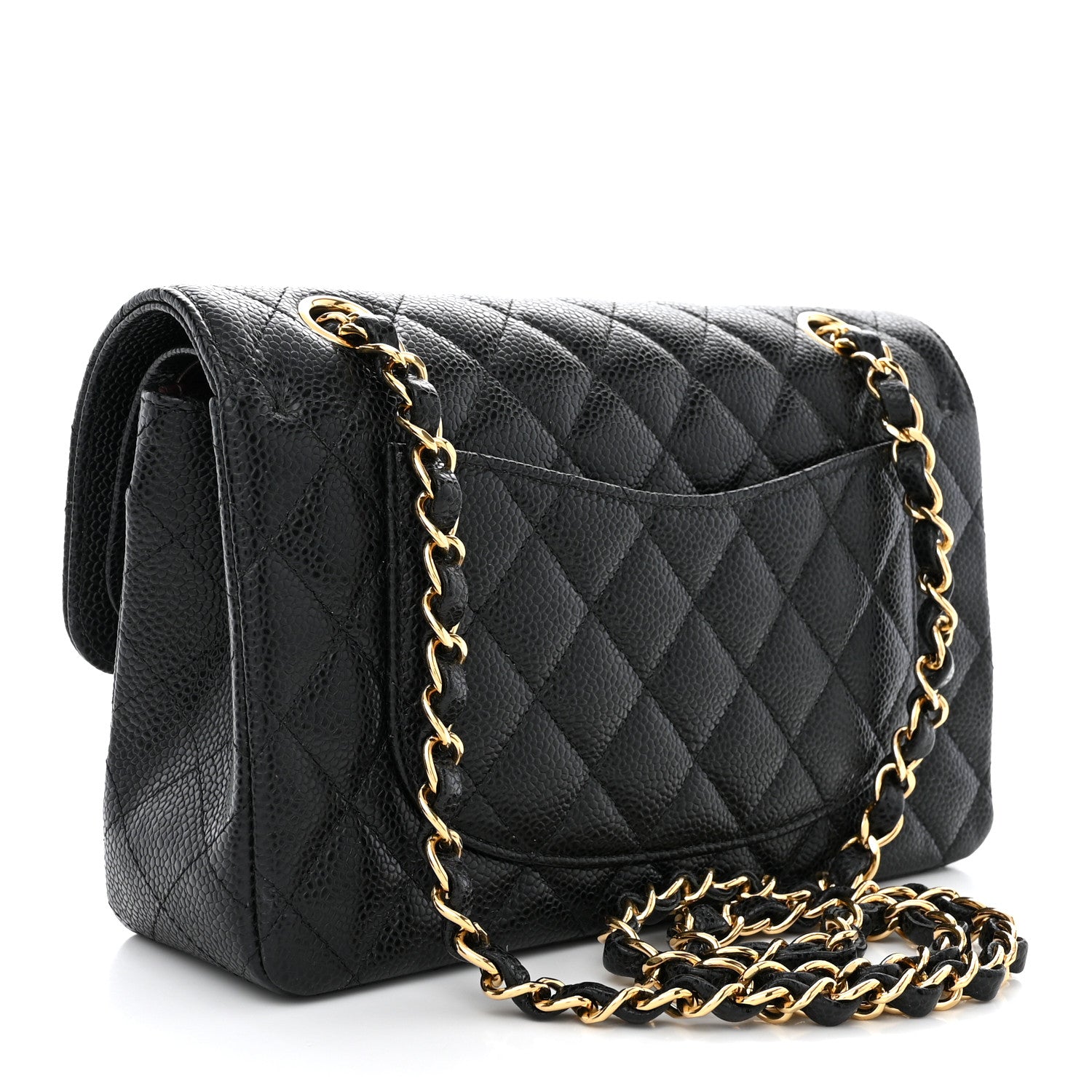 Chanel Caviar Quilted Small Double Flap Black 3 of 10