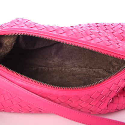 Bottega Veneta Nappa Intrecciato Shoulder Bag Pink 5 of 7
