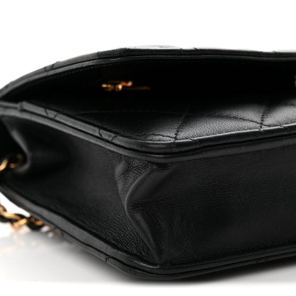 Chanel Lambskin Quilted Wallet On Chain WOC Black 20 of 23
