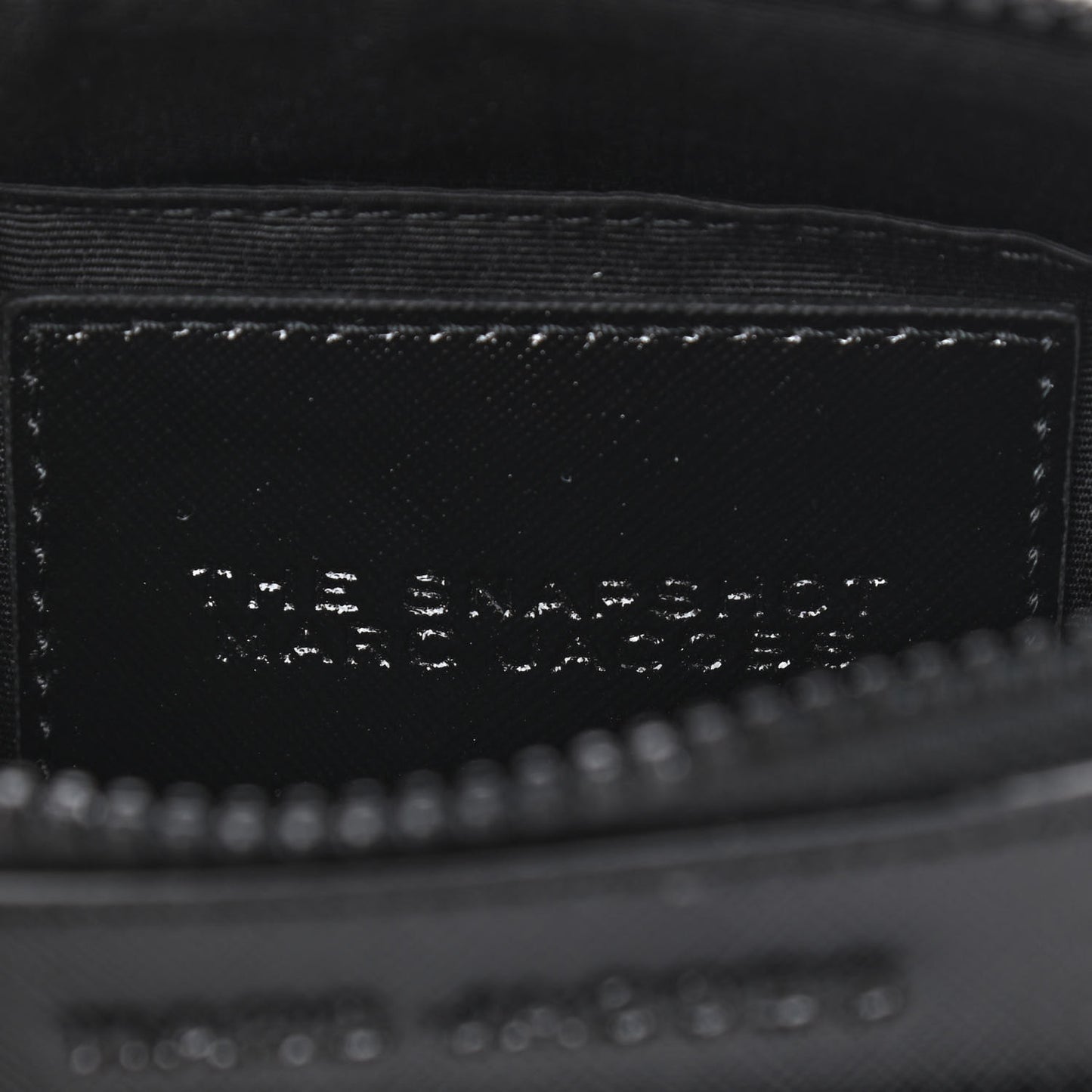 Saffiano Snapshot Camera Bag Black
