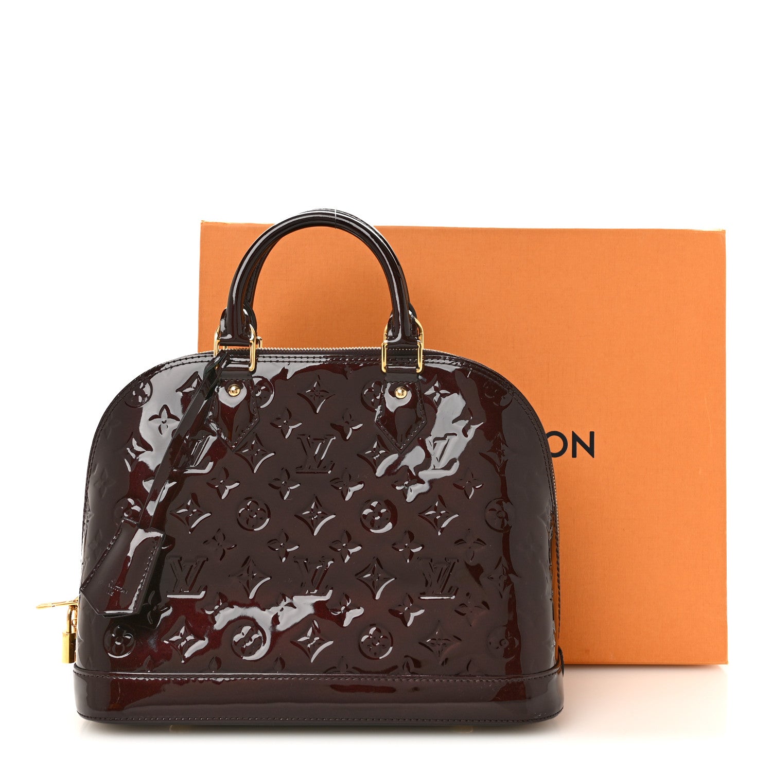 Louis Vuitton Vernis Alma PM Amarante 13 of 13