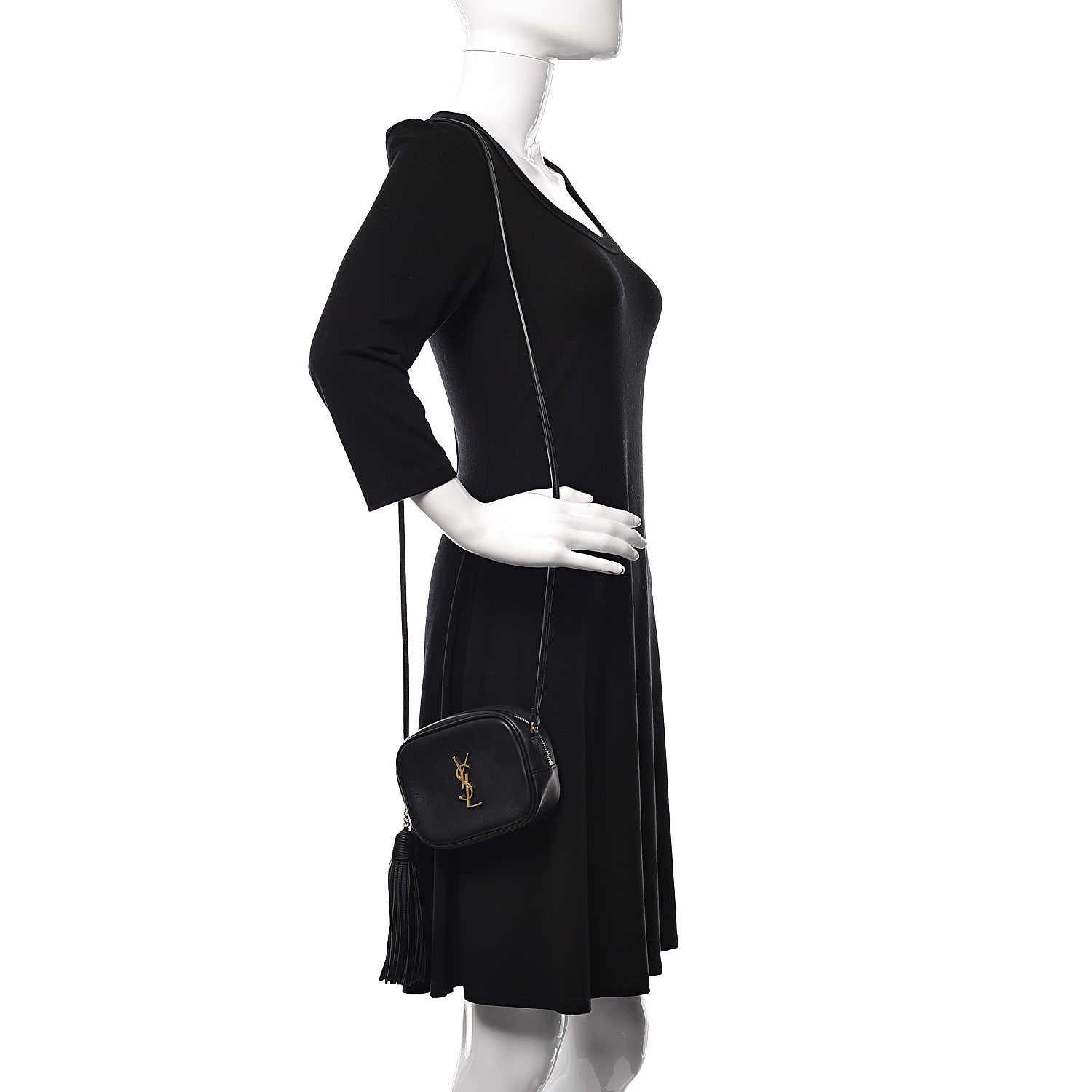 Saint Laurent Nappa Monogram Blogger Bag Black 2 of 10