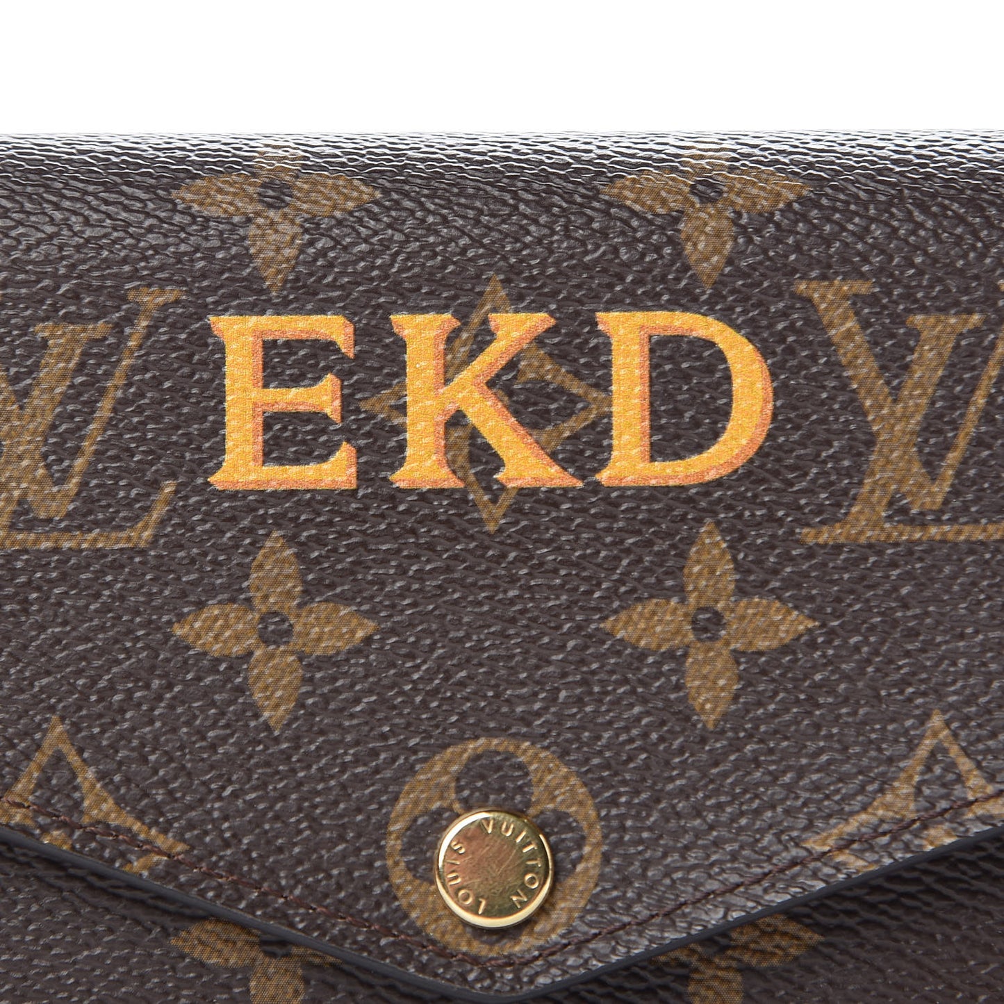 Monogram My LV Heritage Sarah Wallet NM Yellow Moutarde