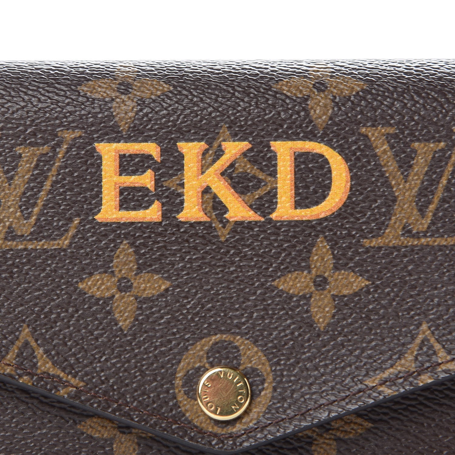 Louis Vuitton Monogram My LV Heritage Sarah Wallet NM Yellow Moutarde 8 of 9