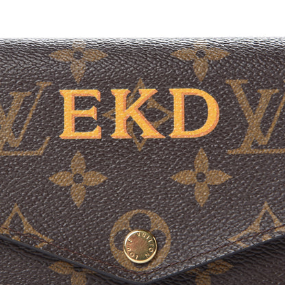 Louis Vuitton Monogram My LV Heritage Sarah Wallet NM Yellow Moutarde 8 of 9