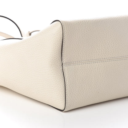 Gucci Dollar Calfskin Small Swing Tote Mystic White 8 of 9