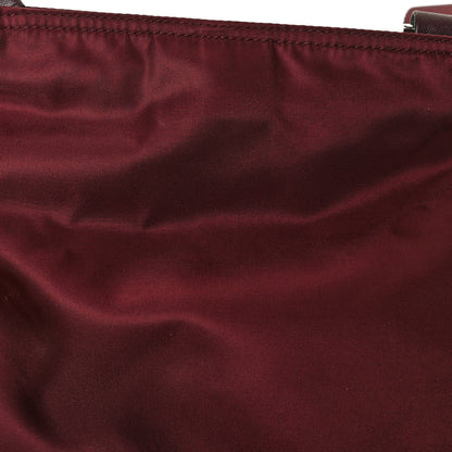 Prada Nylon Vela Messenger Bag Granato 9 of 10