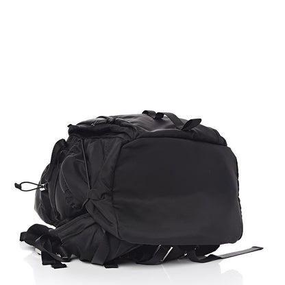 Prada Tessuto Nylon Montagna Double Buckle Backpack Black 4 of 15