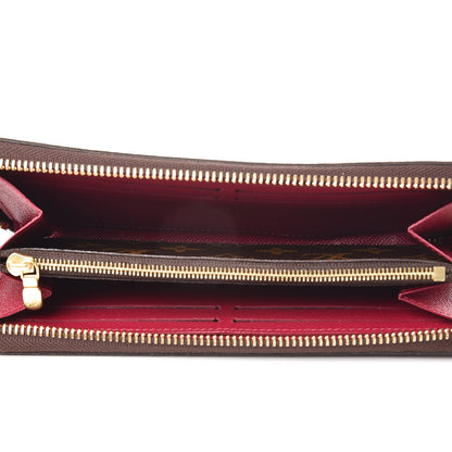 Louis Vuitton Monogram Clemence Wallet Fuchsia 5 of 7
