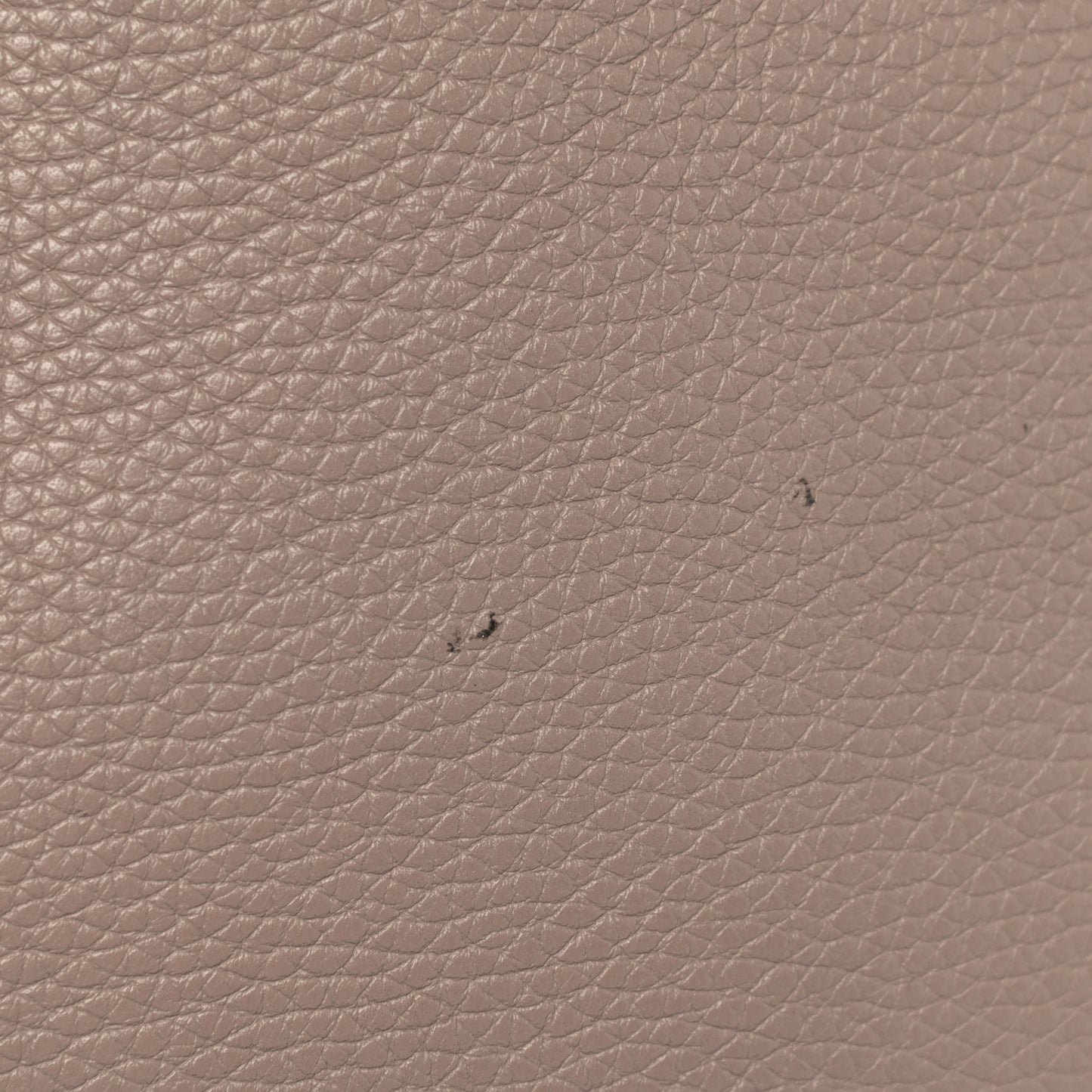 Pebbled Calfskin Alix Padlock Zip Hobo Bag Taupe