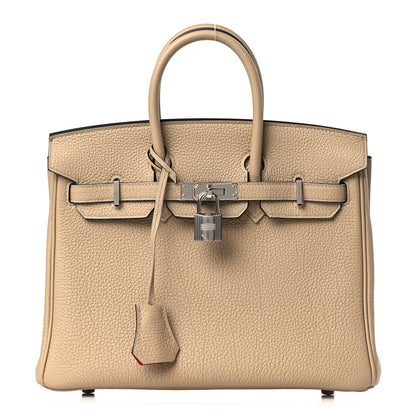 Hermes Togo Verso Birkin 25 Trench Bougainvillea 1 of 9