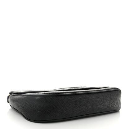 Gucci Pebbled Calfskin Medium Soho Flap Crossbody Black 4 of 11