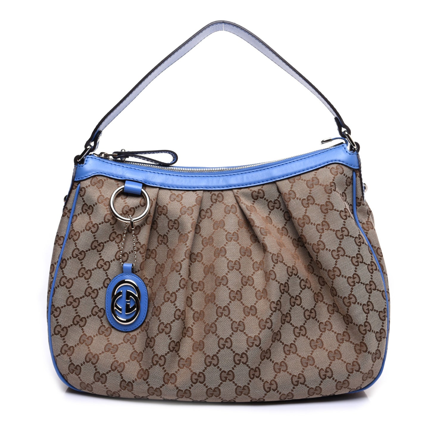 Monogram Medium Sukey Hobo Blue