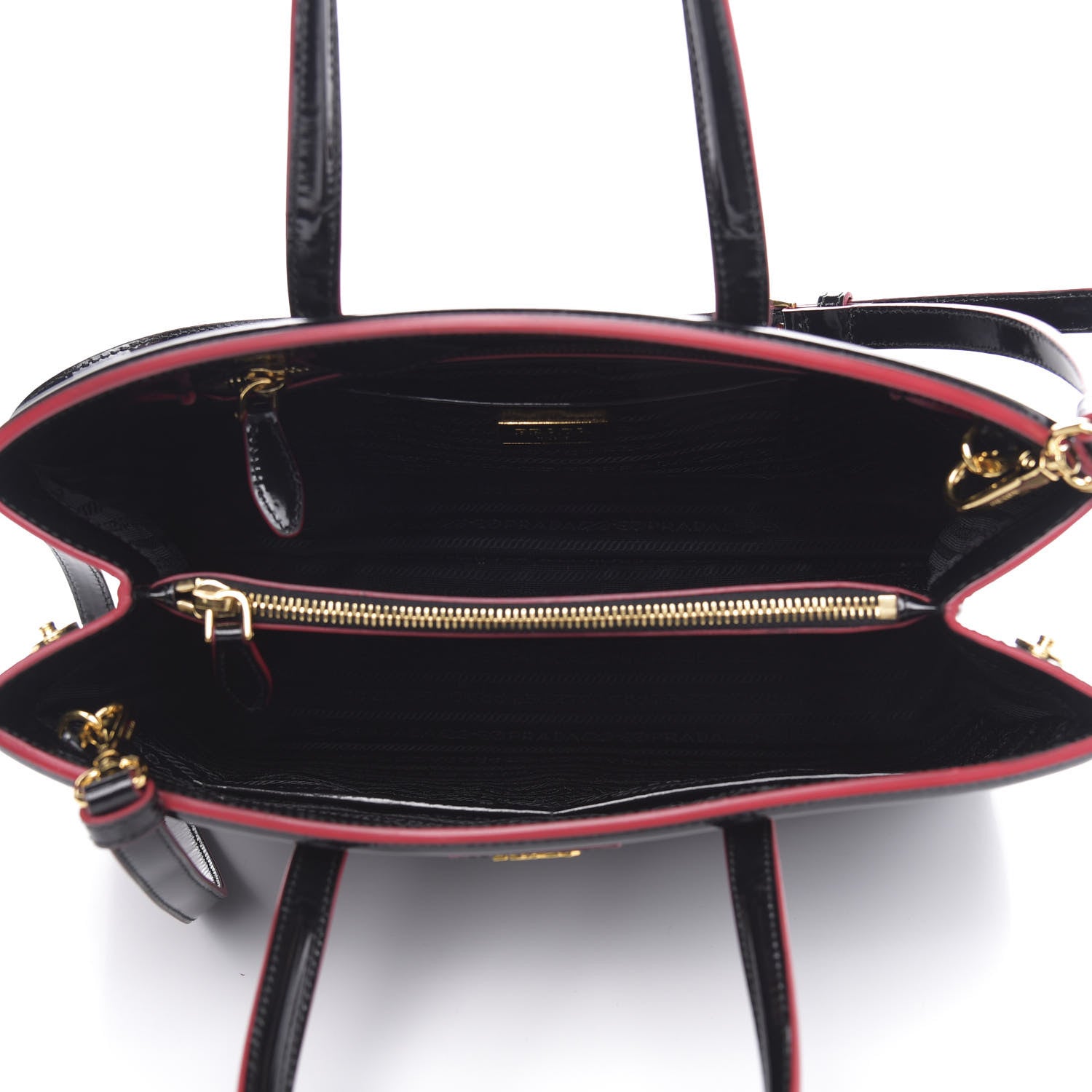 Prada Spazzolato Tote Black 5 of 10