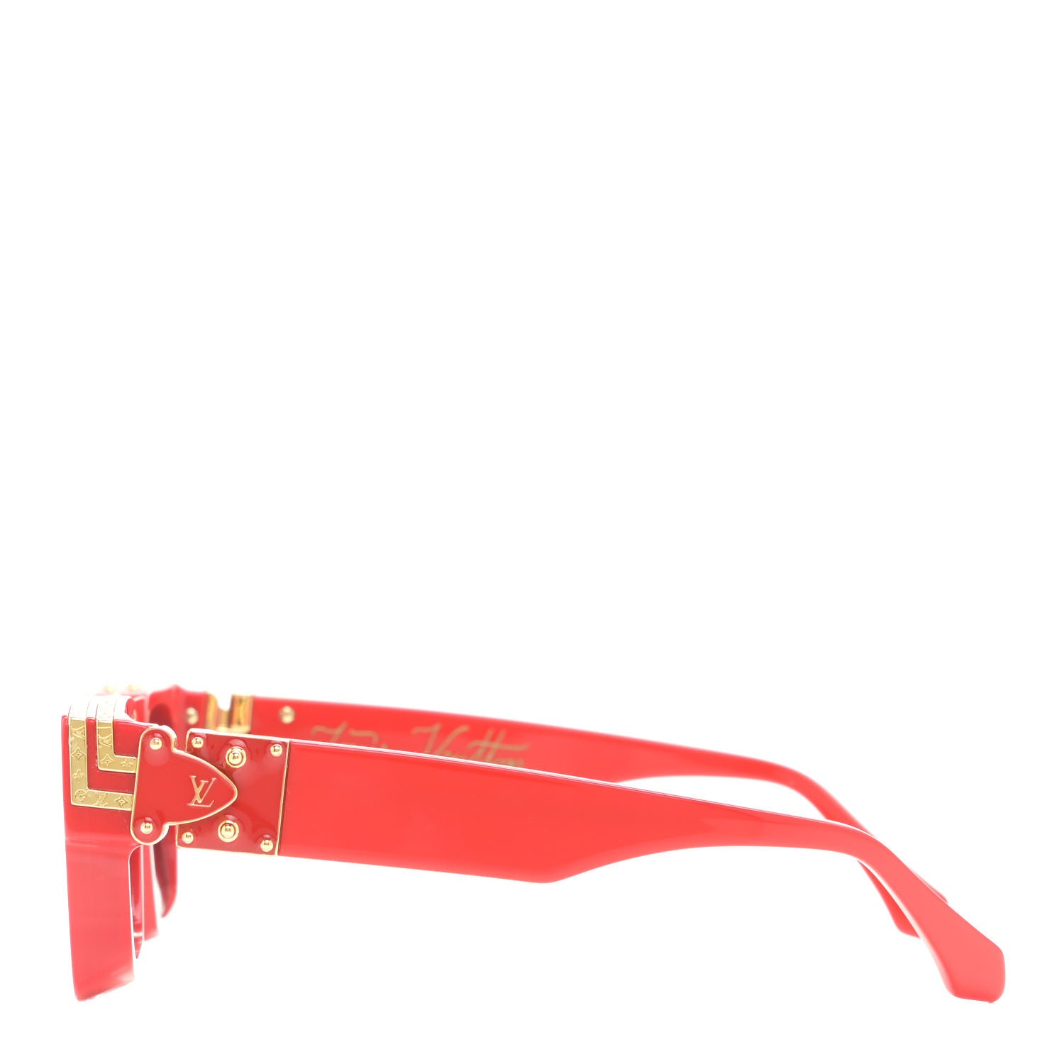 Louis Vuitton Acetate 1.1 Millionaires Z1169W Sunglasses Red 3 of 6