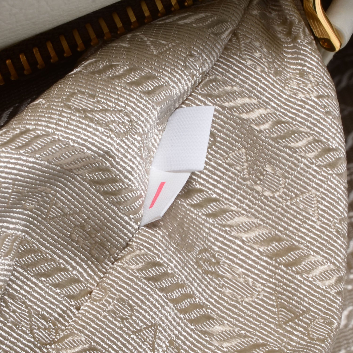 Prada Straw Vitello Daino Large Frame Bag White 9 of 11