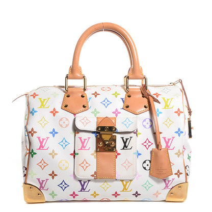 Louis Vuitton Monogram Multicolor Speedy 30 White 1 of 7