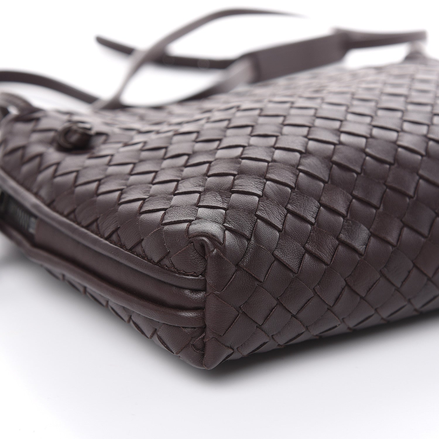 Bottega Veneta Nappa Intrecciato Nodini Bag Ebano 9 of 11