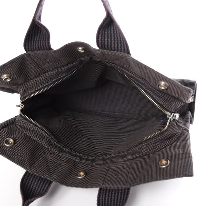 Hermes Canvas Herline PM Tote Grey 5 of 7