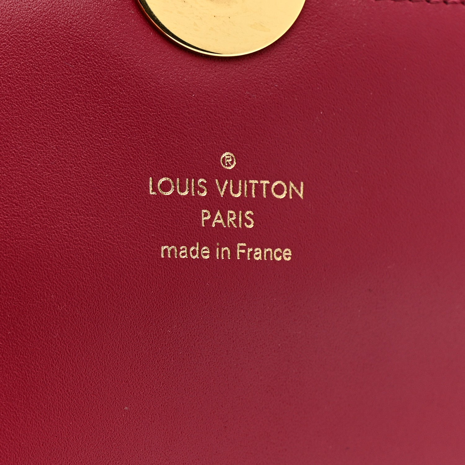 Louis Vuitton Monogram Flore Chain Wallet Fuchsia 6 of 13