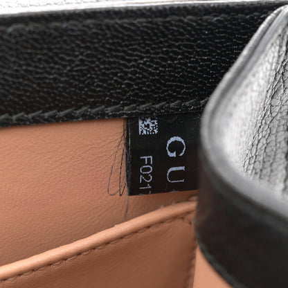 Gucci GG Supreme Monogram Goatskin Pearl Mini Fox Broche Bamboo Top Handle Bag Beige Ebony Black Hibiscus Red Mystic White 11 of 13
