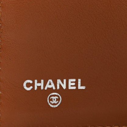 Chanel Caviar Quilted Large Flap Wallet Light Brown 6 of 9